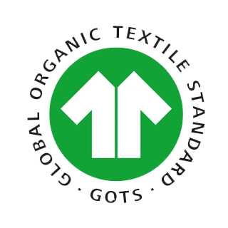 Global Organic Textile Standard logo on a white background