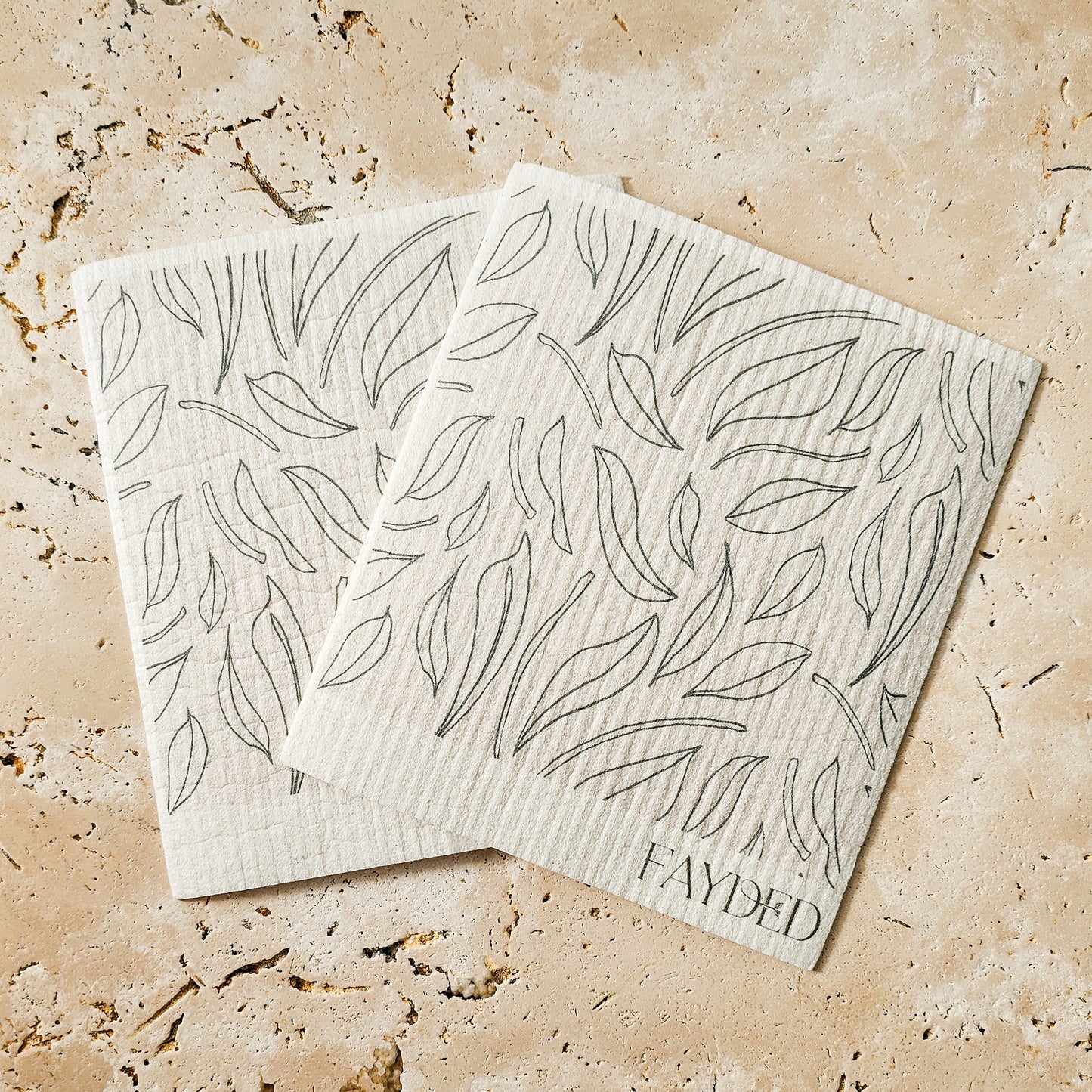 Eco-friendly natural cellulose sponge cloths – sustainable dishcloths for zero waste kitchens Hobart Tasmania