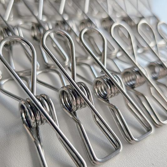 Stainless steel clothes pegs 316 grade – 25 pack eco-friendly laundry essentials by Fayded, Hobart Australia