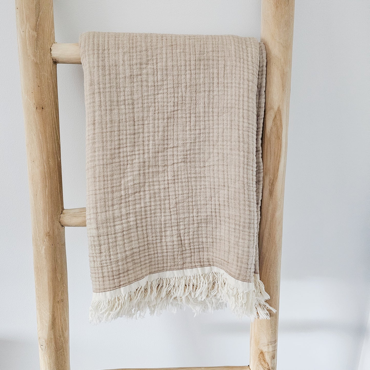 100% Organic Cotton Throw | GOTS