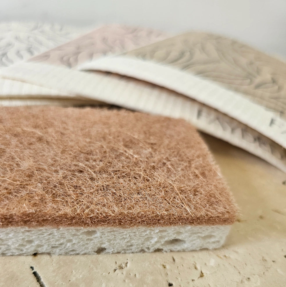 coconut eco friendly kitchen sponge and scrubber