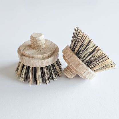 Natural Sisal & Palmyra Fibre Heads | Pack of 2