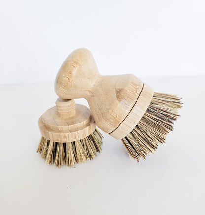 Natural Sisal & Palmyra Fibre Heads | Pack of 2